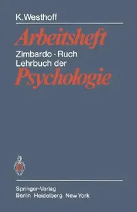 Buy Lehrbuch Der Psychologie (English, K. Westhoff) — BookShops.in