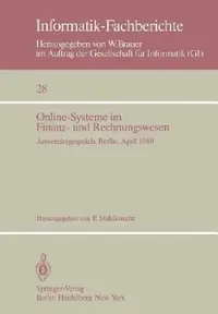 Buy Online-Systeme Im Finanz- Und Rechnungswesen (English, P. Stahlknecht) — BookShops.in