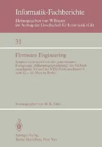 Buy Firmware Engineering (English, W. K. Giloi) — BookShops.in