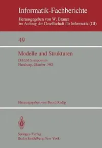 Buy Modelle Und Strukturen (English, B. Radig) — BookShops.in
