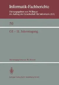 Buy GI -- 11. Jahrestagung (English, W. Brauer) — BookShops.in
