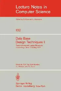 Buy Data Base Design Techniques I (English, S. B. Yao | S. B. Navathe | J. L. Weldon) — BookShops.in