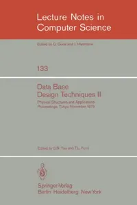 Buy Data Base Design Techniques II (English, S. B. Yao | T. L. Kunii) — BookShops.in