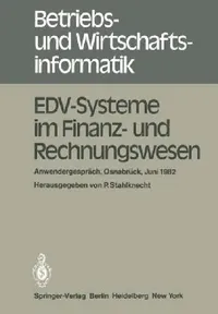 Buy Edv-Systeme Im Finanz- Und Rechnungswesen (English, P. Stahlknecht) — BookShops.in