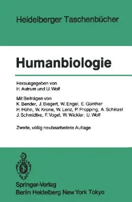Humanbiologie (English, H. Autrum | U. Wolf)