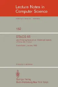 Buy Stacs 85 (English, K. Mehlhorn) — BookShops.in