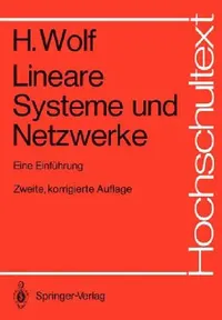 Buy Lineare Systeme Und Netzwerke (English, Hellmuth Wolf) — BookShops.in
