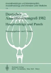 Buy Deutscher Anaesthesiekongreß 1982 (English, Joachim Schara) — BookShops.in