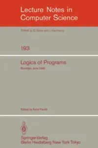 Buy Logics of Programs (English, Rohit Parikh) — BookShops.in