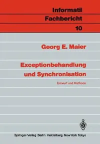 Buy Exceptionbehandlung Und Synchronisation (English, Georg E. Maier) — BookShops.in