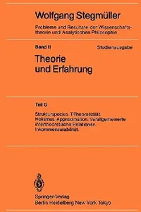 Buy Strukturspecies. T-Theoretizität. Holismus. Approximation. Verallgemeinerte Intertheoretische Relati (English, Wolfgang Stegmüller) — BookShops.in