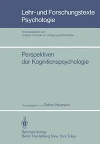 Buy Perspektiven Der Kognitionspsychologie (English, Odmar Neumann) — BookShops.in