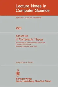 Buy Structure in Complexity Theory (English, Alan L. Selman) — BookShops.in