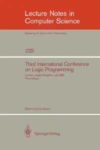 Buy Third International Conference on Logic Programming (English, Ehud Shapiro) — BookShops.in