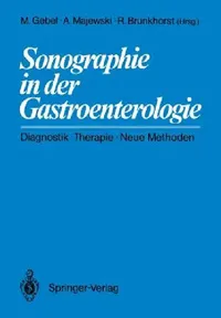 Buy Sonographie in Der Gastroenterologie (English, Michael Gebel | Andreas Majewski | R. Brunkhorst) — BookShops.in