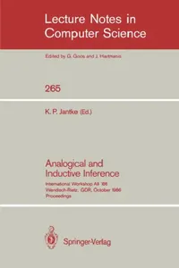 Buy Analogical and Inductive Inference (English, Klaus P. Jantke) — BookShops.in