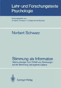 Buy Stimmung ALS Information (English, Norbert Schwarz) — BookShops.in