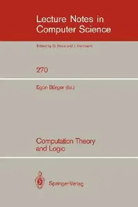 Buy Computation Theory and Logic (English, Egon Börger) — BookShops.in