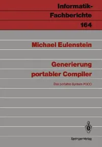 Buy Generierung Portabler Compiler (English, Michael Eulenstein) — BookShops.in