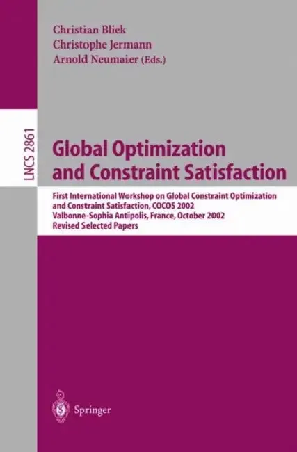 Global Optimization and Constraint Satisfaction (English, Christian Bliek | Christophe Jermann | Arnold Neumaier)