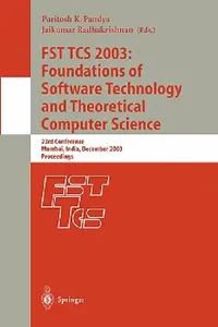 Buy Fst Tcs 2003 (English, Paritosh K. Pandya | Jaikumar Radhakrishnan) — BookShops.in