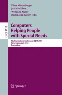 Buy Computers Helping People with Special Needs (English, Joachim Klaus | Klaus Miesenberger | Dominique Burger) — BookShops.in