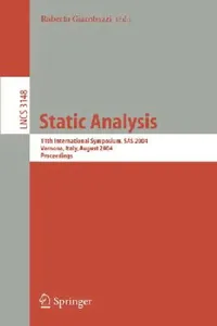 Buy Static Analysis (English, Roberto Giacobazzi) — BookShops.in