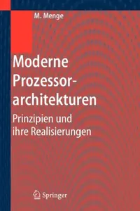 Buy Moderne Prozessorarchitekturen (English, Matthias Menge) — BookShops.in