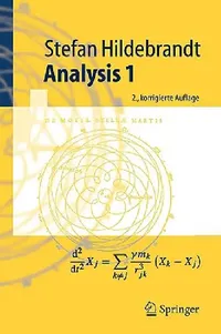 Buy Analysis 1 (English, Stefan Hildebrandt) — BookShops.in