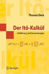 Buy Der Itô-Kalkül (English, Thomas Deck) — BookShops.in