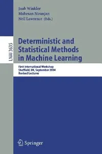 Buy Deterministic and Statistical Methods in Machine Learning (English, Joab Winkler | Neil Lawrence | Mahesan Niranjan) — BookShops.in
