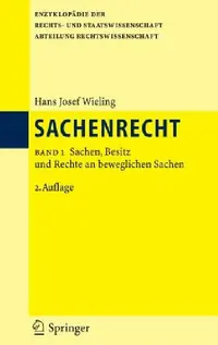 Buy Sachenrecht (English, Hans Josef Wieling) — BookShops.in