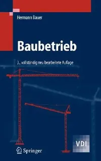 Buy Baubetrieb (English, Hermann Bauer) — BookShops.in