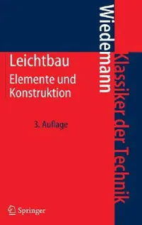 Buy Leichtbau (English, Johannes Wiedemann) — BookShops.in