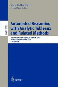 Buy Automated Reasoning with Analytic Tableaux and Related Methods (English, Marta Cialdea Mayer | Fiora Pirri) — BookShops.in