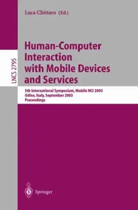 Buy Human-Computer Interaction with Mobile Devices and Services (English, Luca Chittaro) — BookShops.in