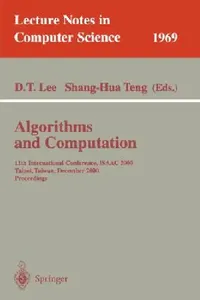Buy Algorithms and Computation (English, D. T. Lee | Shang-Hua Teng) — BookShops.in
