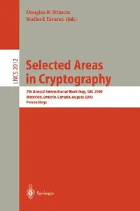 Buy Selected Areas in Cryptography (English, Douglas R. Stinson | Stafford Tavares) — BookShops.in