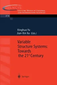 Buy Variable Structure Systems (English, Xinghuo Yu | Jian-Xin Xu) — BookShops.in