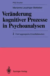 Buy Veränderung Kognitiver Prozesse in Psychoanalysen (English, Marianne Leuzinger-Bohleber) — BookShops.in