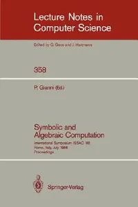 Buy Symbolic and Algebraic Computation (English, Patrizia Gianni) — BookShops.in