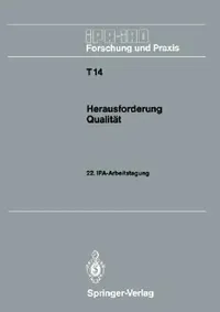 Buy Herausforderung Qualität (English, Hans J. Warnecke) — BookShops.in