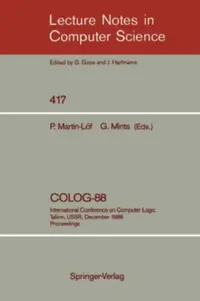 Buy Colog-88 (English, Per Martin-Löf | Grigori Mints) — BookShops.in