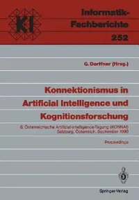 Buy Konnektionismus in Artificial Intelligence Und Kognitionsforschung (English, Georg Dorffner) — BookShops.in