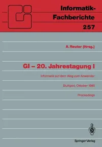 Buy GI - 20. Jahrestagung I (English, Andreas Reuter) — BookShops.in