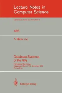 Buy Database Systems of the 90s (English, Albrecht Blaser) — BookShops.in