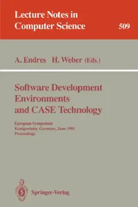 Buy Software Development Environments and Case Technology (English, Albert Endres | Herbert Weber) — BookShops.in
