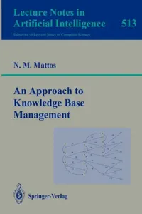 Buy An Approach to Knowledge Base Management (English, Nelson M. Mattos) — BookShops.in