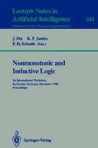 Buy Nonmonotonic and Inductive Logic (English, Klaus P. Jantke | Peter H. Schmitt) — BookShops.in