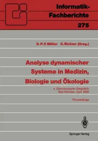Buy Analyse Dynamischer Systeme in Medizin, Biologie Und Ökologie (English, Dietmar P. F. Möller | Otto Richter) — BookShops.in